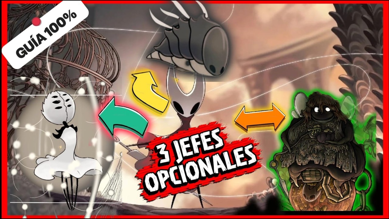 Derrotamos 3 JEFES OPCIONALES del Acto 2 | Silksong Guía – Cap 25