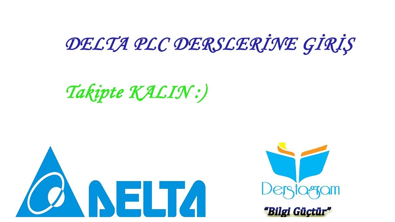 Delta Plc Öğren || Eğitimlere Giriş -WPLSoft ve Küçük Tüyolar