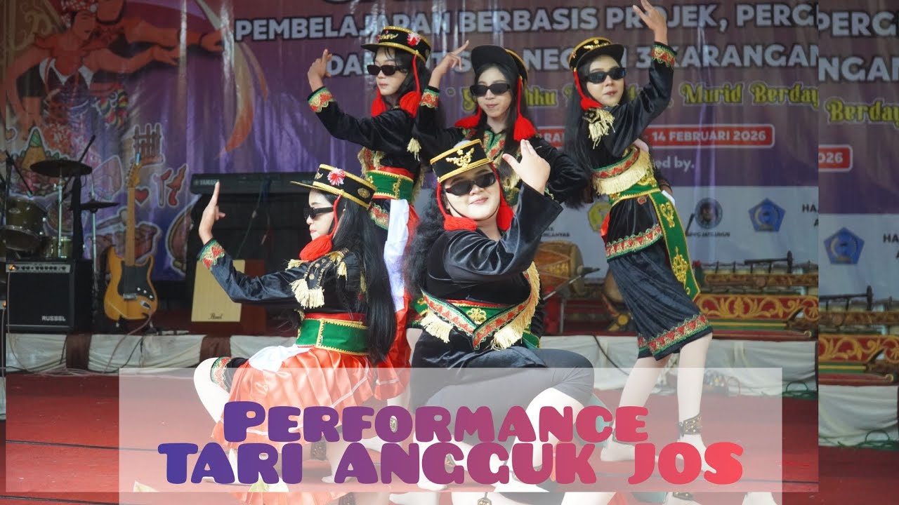 TARI ANGGUK JOS | LES PRIVAT TARI | SISWA SMP N 3 KARANGANYAR | By @Sanggar_prawira 💚