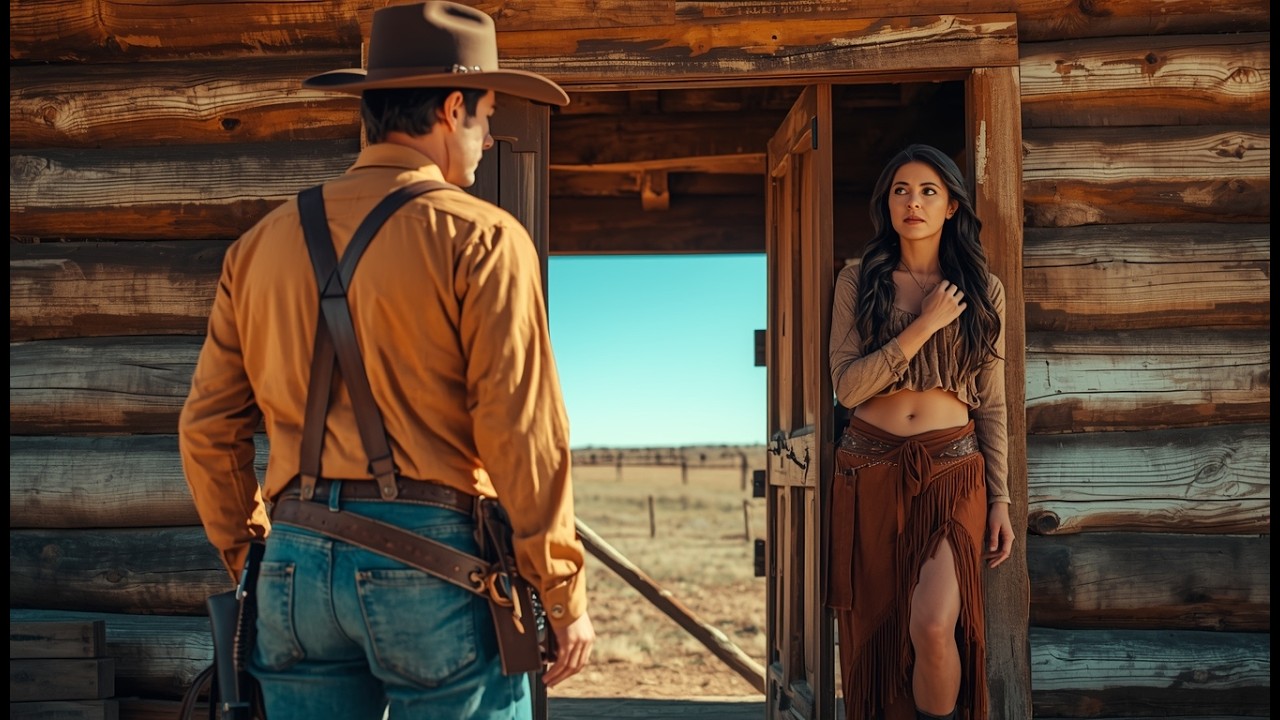 “Can I Stay Tonight?” The Apache Girl Asked – She Found The Cowboy That Her People Told Her to…
