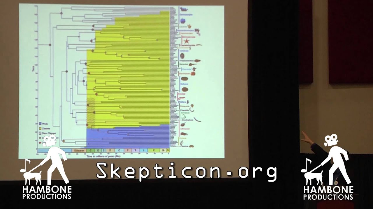 The Cambrian Explosion - PZ Myers - Skepticon 6