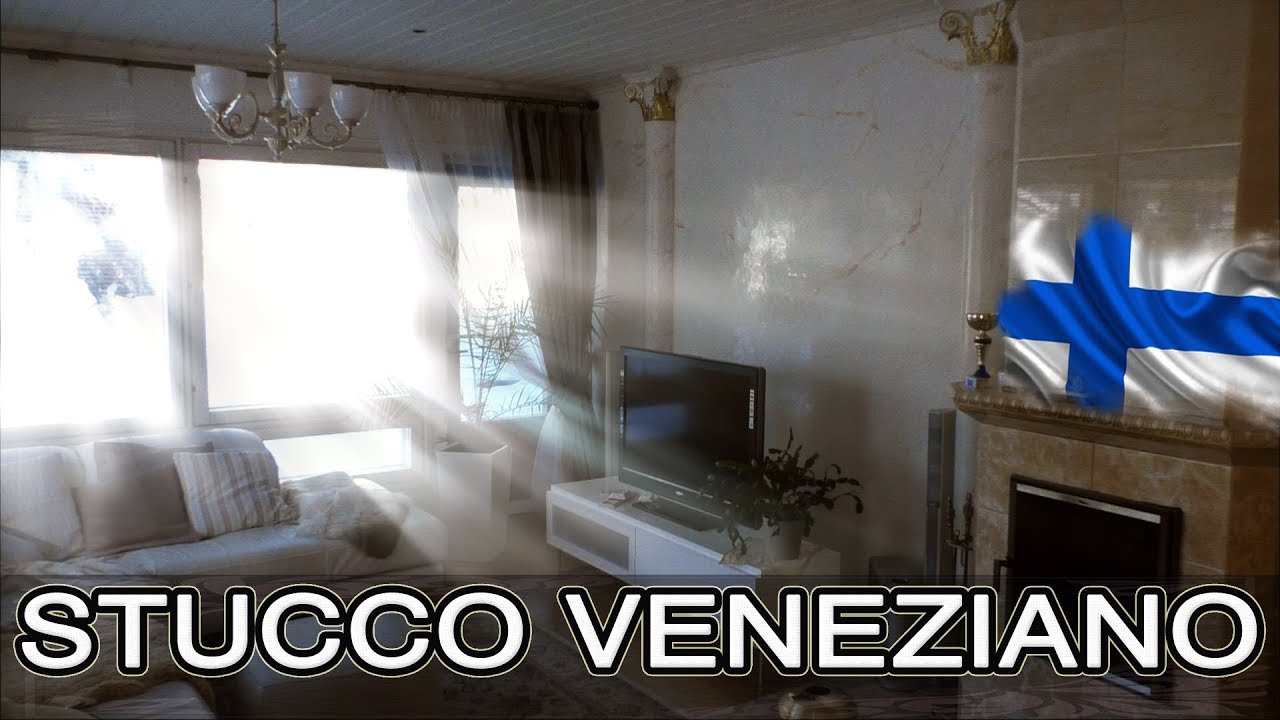Venetian Plasters in Finland | Венецианская Штукатурка | Creama Bianco Stucco Veneziano Wowcolor