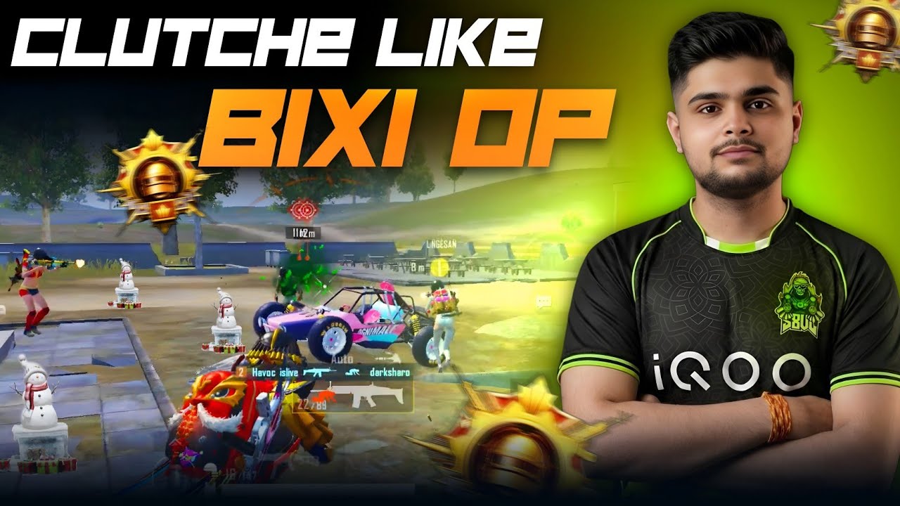 BIXI OP Style Clutch 🔥 | Insane BGMI Gameplay & Pro Moves