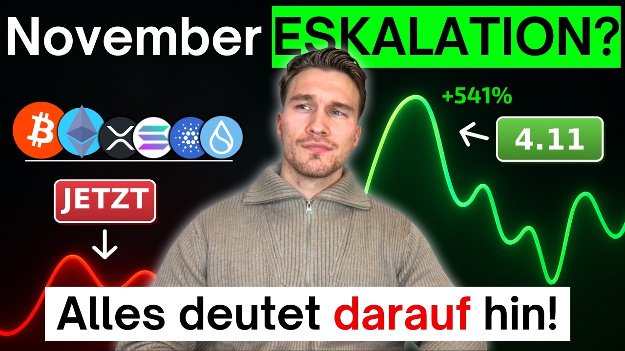 Why the crypto market is FINALLY exploding this November!