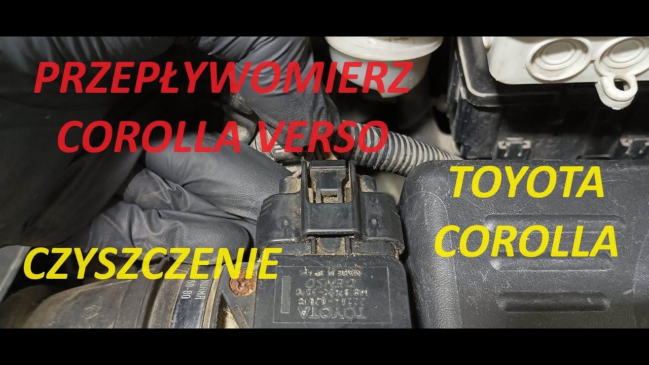 PRZEPŁYWOMIERZ TOYOTA COROLLA, COROLLA VERSO.