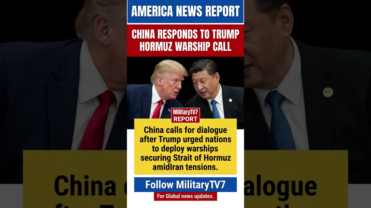China Responds to Trump Warship Call in Strait of Hormuz | Global Tensions Rising