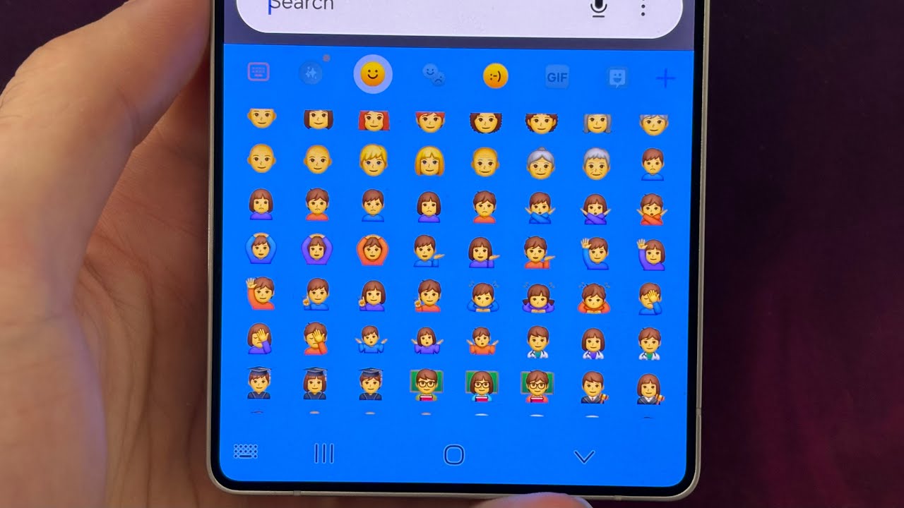 Как изменить эмодзи/получить эмодзи iOS на Samsung Galaxy S25 Ultra
