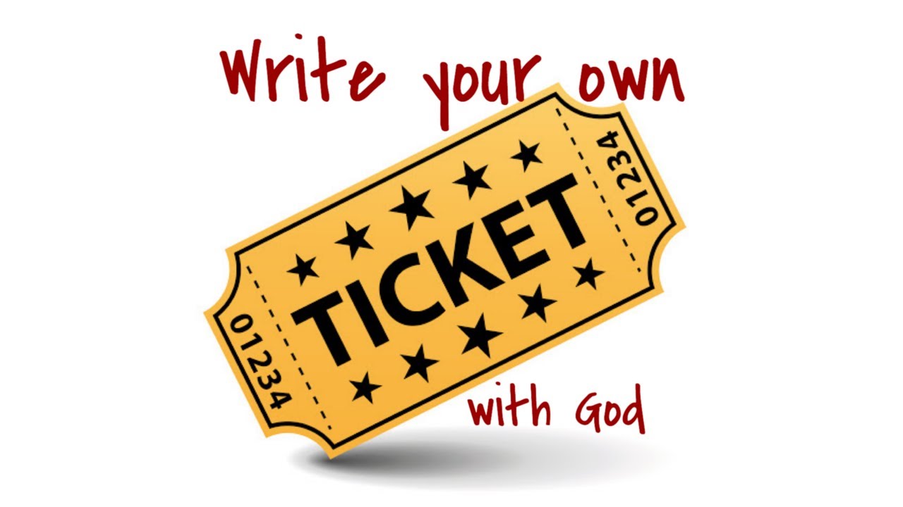 How to write your own ticket with God | Holy Ghost
