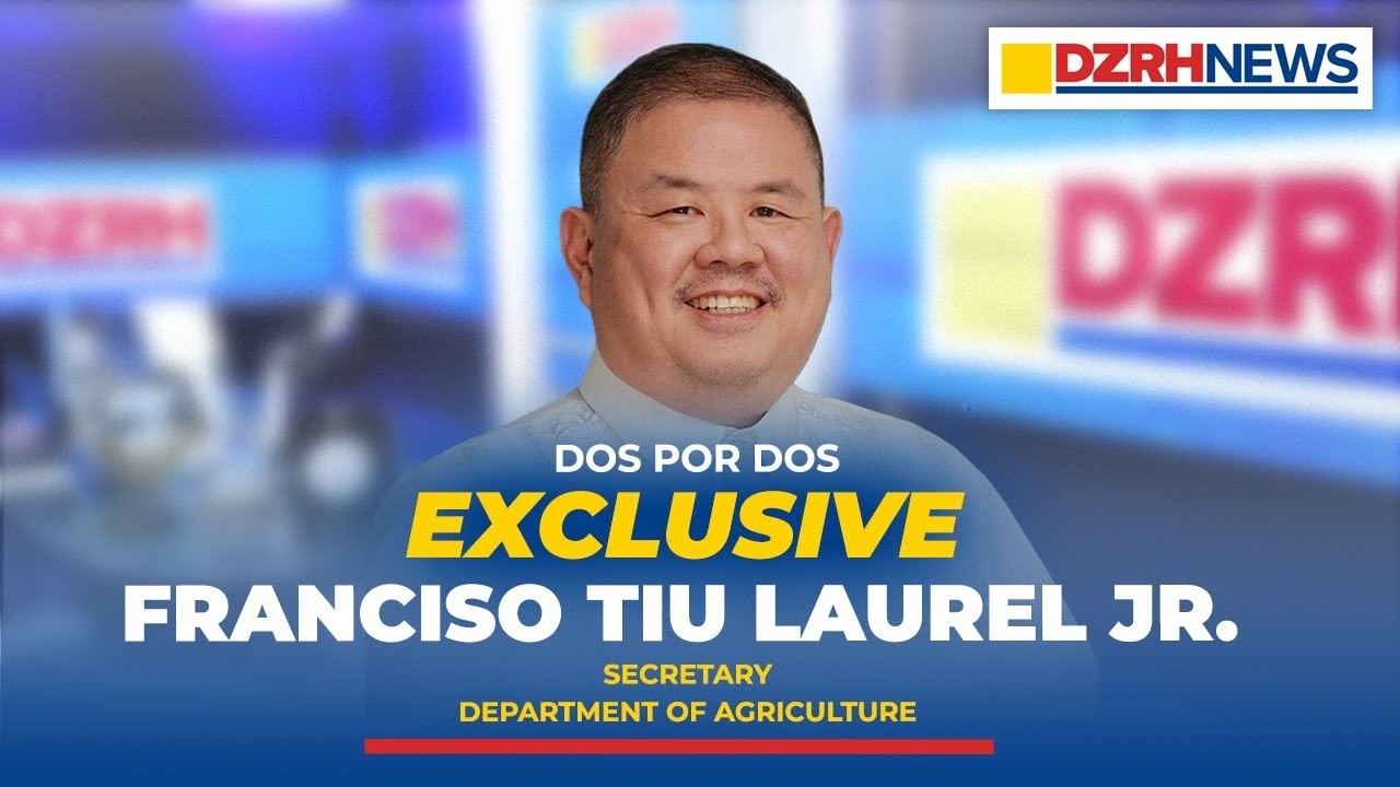 FULL EXCLUSIVE INTERVIEW:  Department of Agriculture Secretary Francisco Tiu Laurel Jr.
