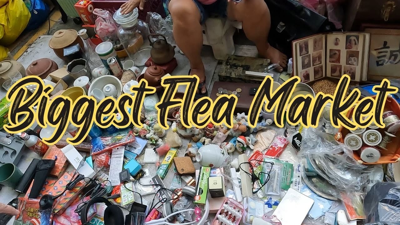 Unbelievable Finds at the BIGGEST Flea Market in Taiwan!