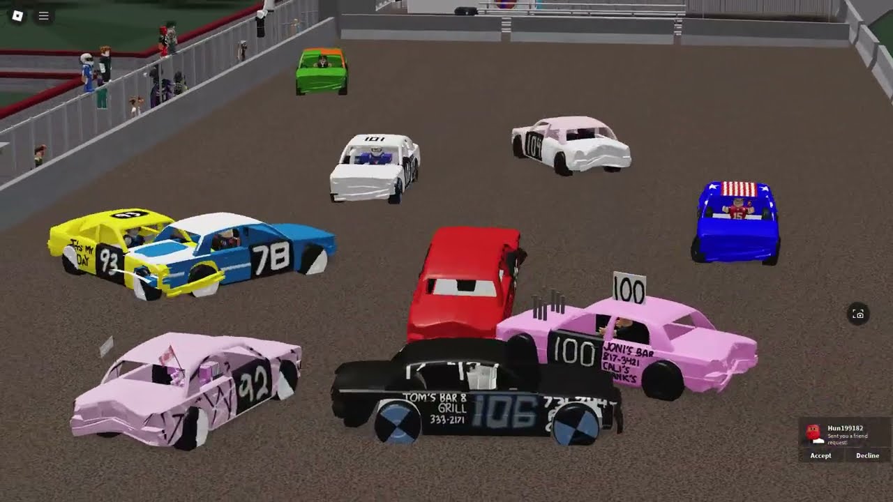 RedCar Derbies 4th Annual - Afternoon Heat 5 - Roblox Demolition Derby