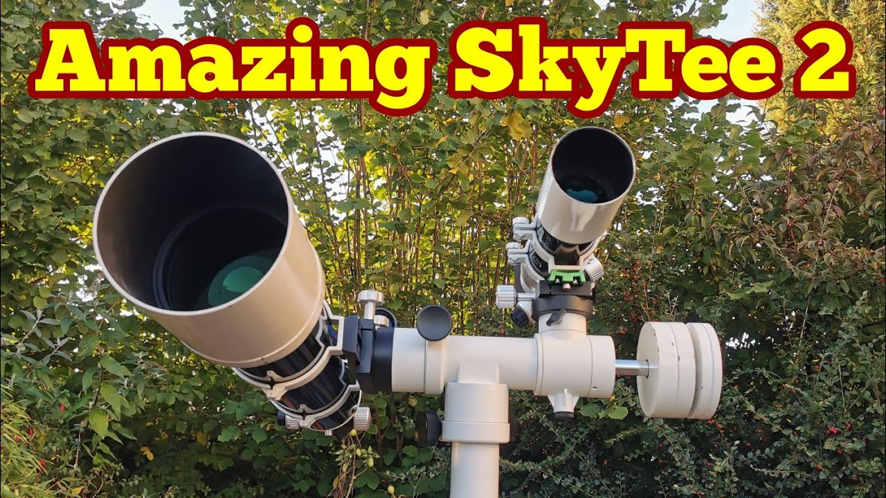 Amazing SkyTee 2 Alt-Azimuth Telescope Mount/ Lack Of Slow Motion Controls In Rowan Astronomy AZ 75