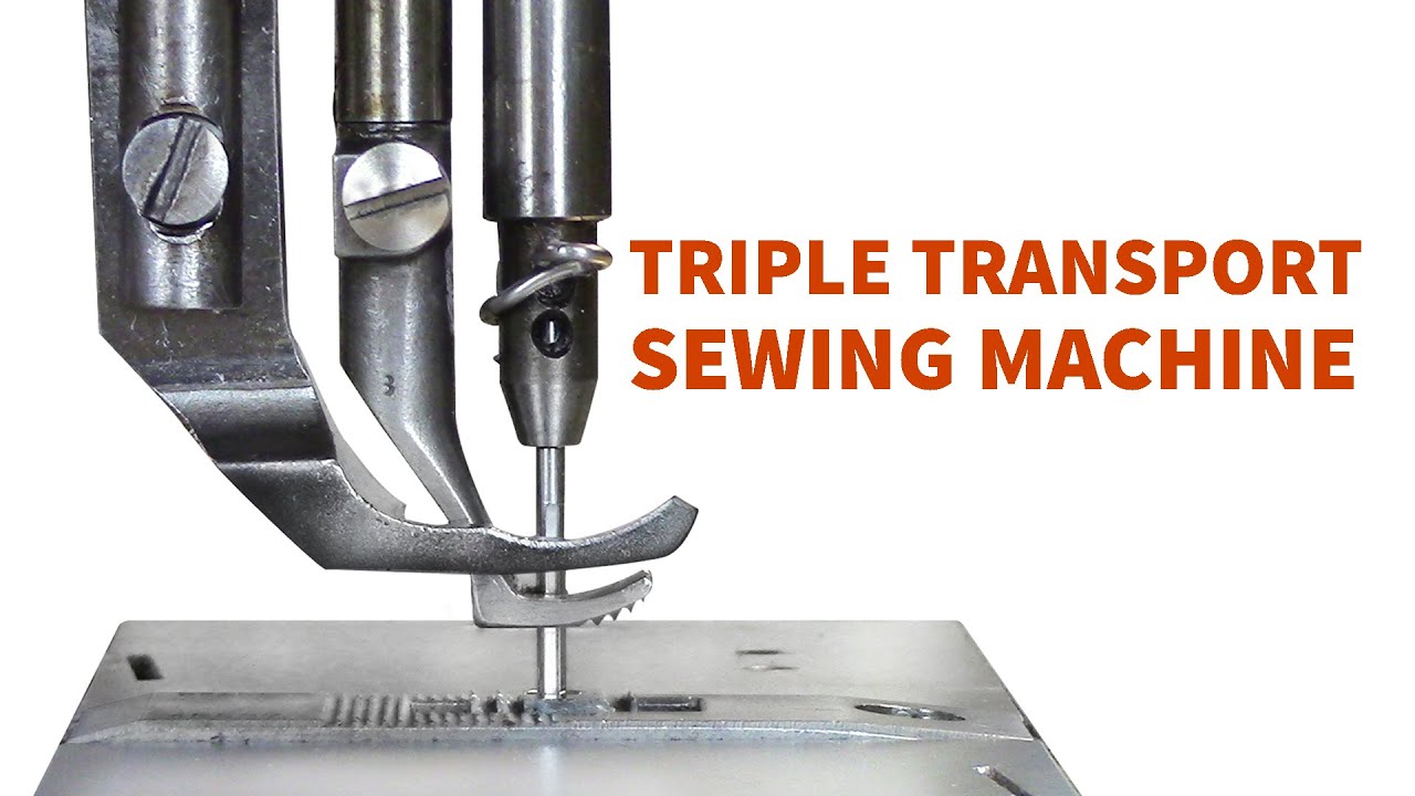 Triple Transport Sewing Machine To Do Upholstery - Automotive