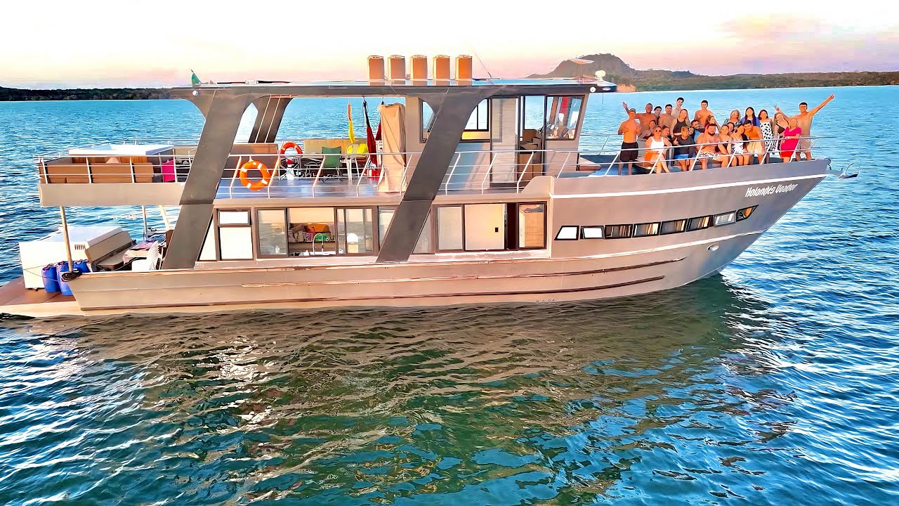 ENFRENTAMOS 6 DIAS de VIAGEM de BARCO de BELÉM à SANTARÉM!