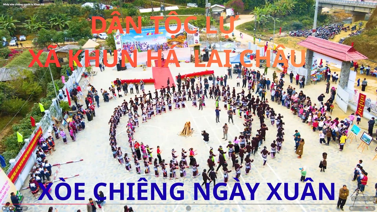 Nhảy xòe chiêng người lư Khun Há