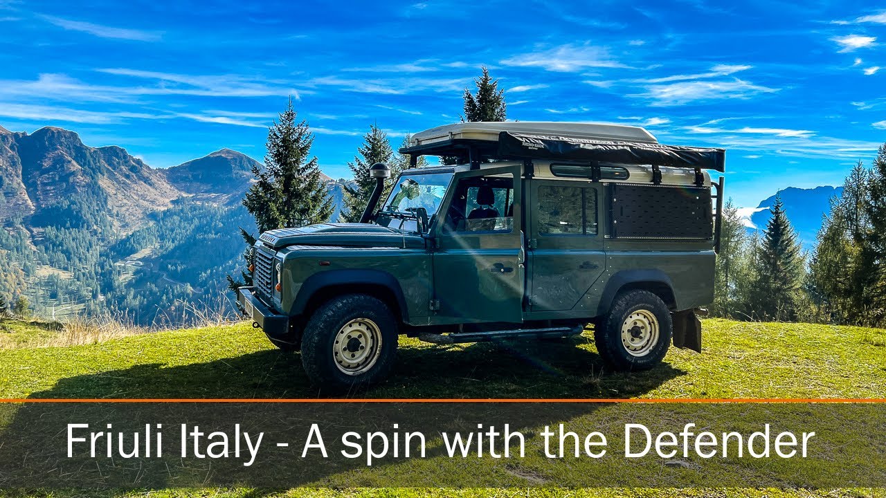 Friaul Italy - Spritztour mit dem Defender :: Friuli Italy - A spin with the Defender