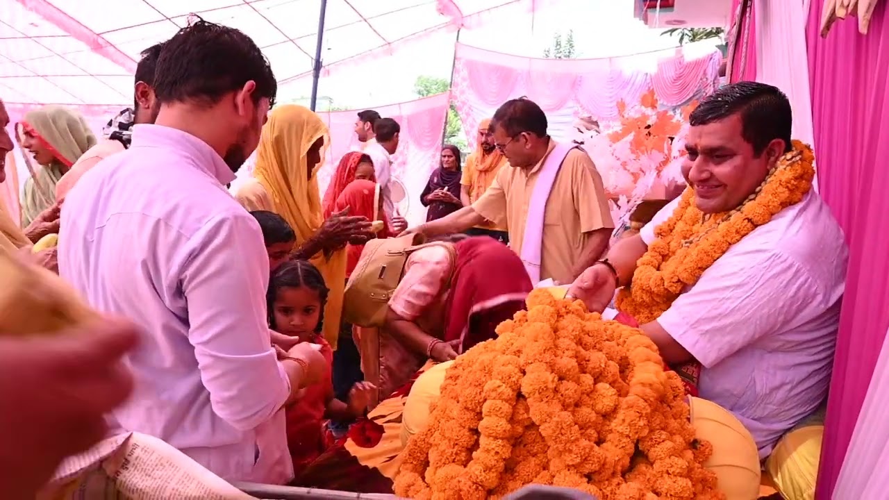 Dera Baba Rudra Nand Ji!!बिधिबत गृह प्रतिष्ठा  Acharya Hemanand Ji Maharaj || Parvachan 2023