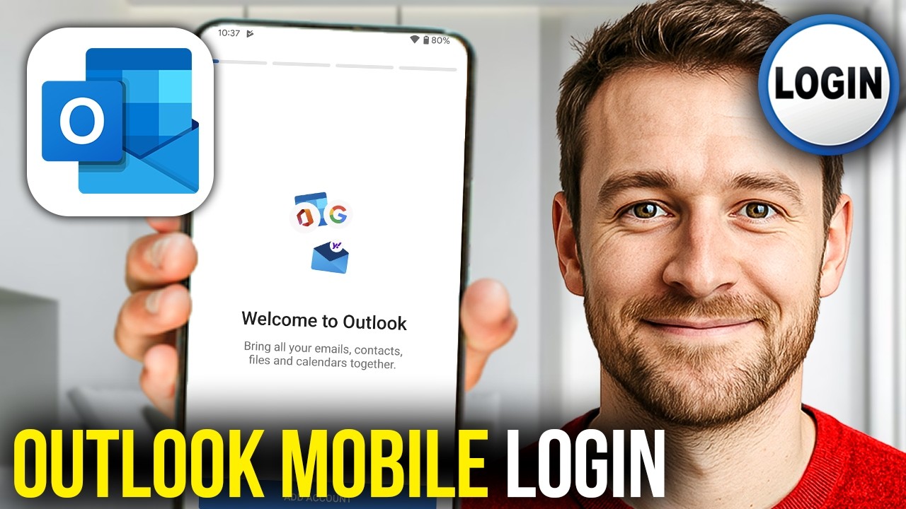 How To Login Outlook in Mobile