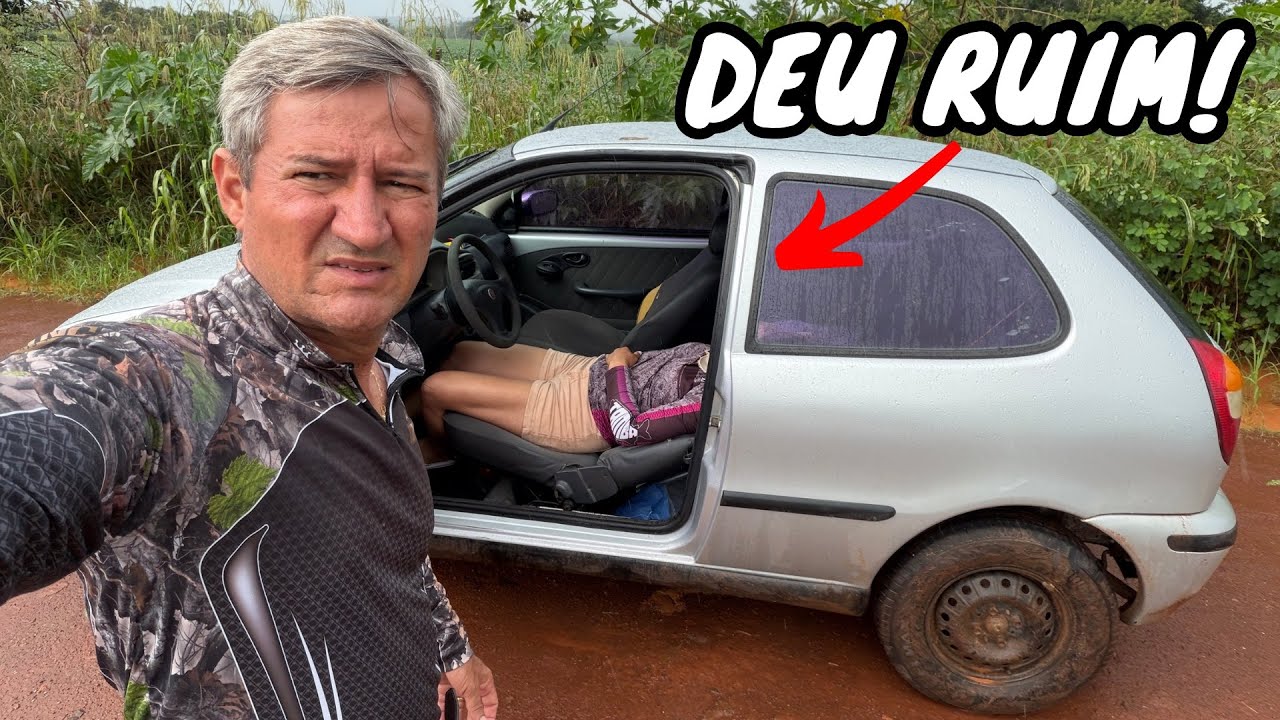FIM DA AVENTURA! INFELIZMENTE ESPOSA PASSOU MAL NA PESCARIA!