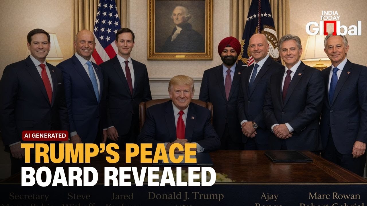 From Ajay Banga to Tony Blair: Who’s on Trump’s Gaza Peace Board | Inside Phase Two Plan