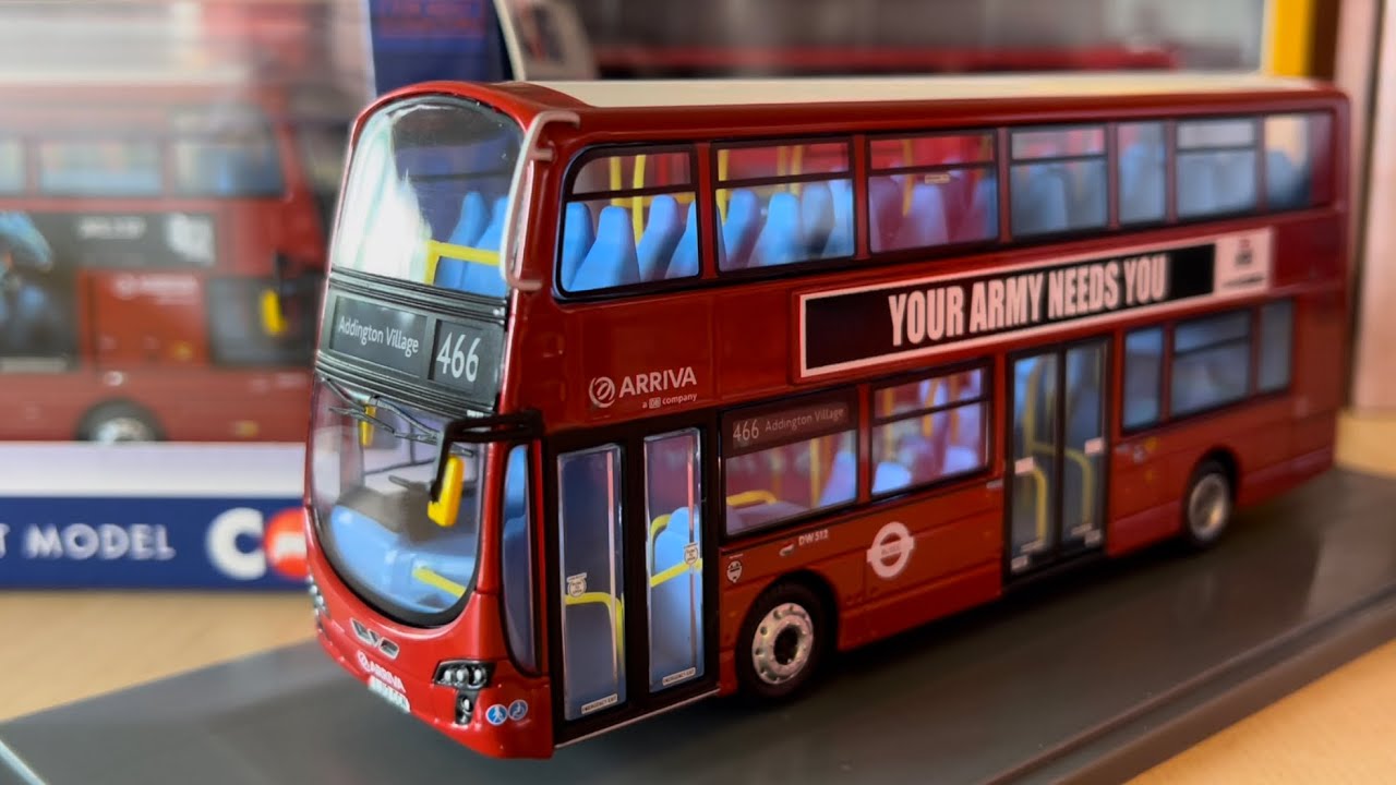 Corgi Original Omnibus 1:76 Scale Arriva London Wright Eclipse Gemini 2 (OM46518) Model Bus Review