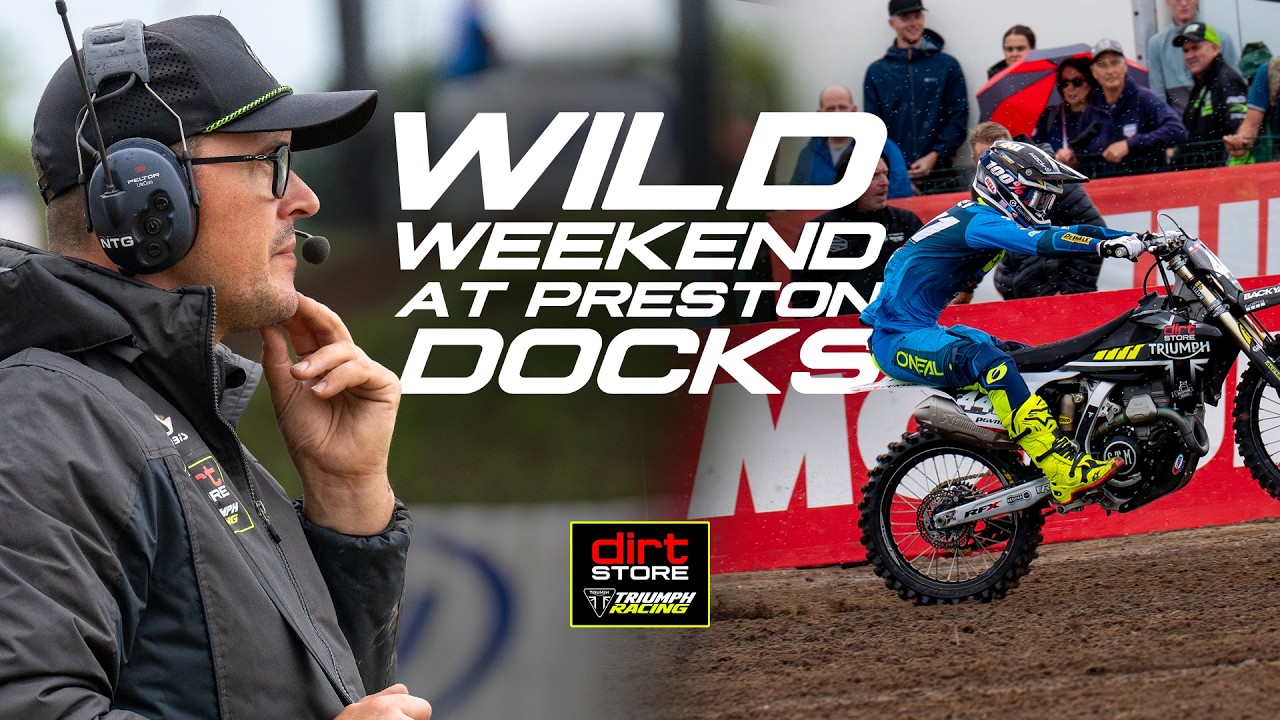 RACING KAY DE WOLF AT PRESTON DOCKS! 🇬🇧 MXGB RD4