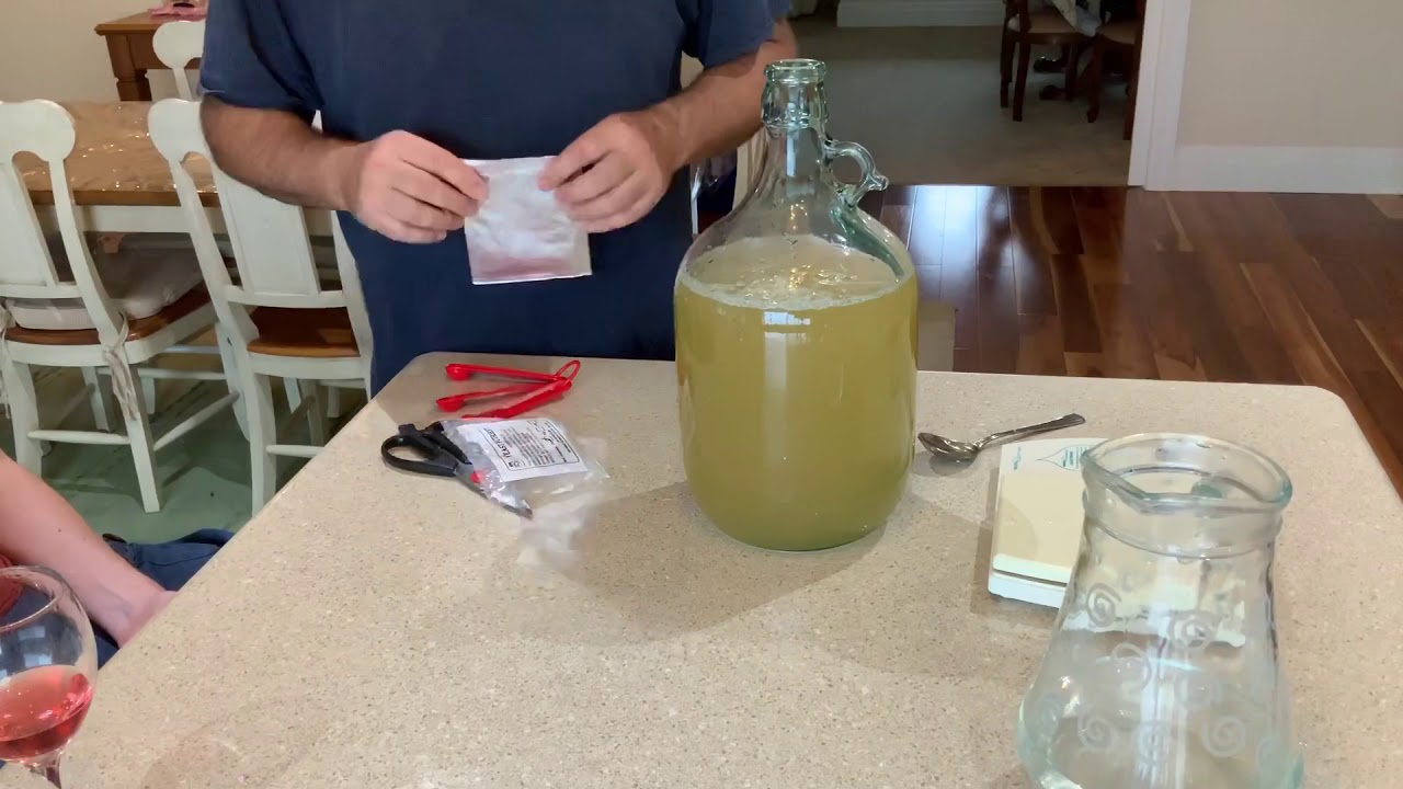 Making Honey Mead