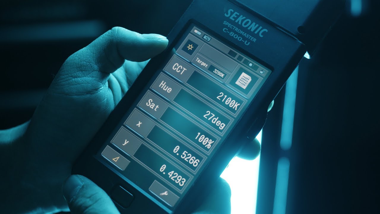 Matching RGB lights with XY (Sekonic C800)