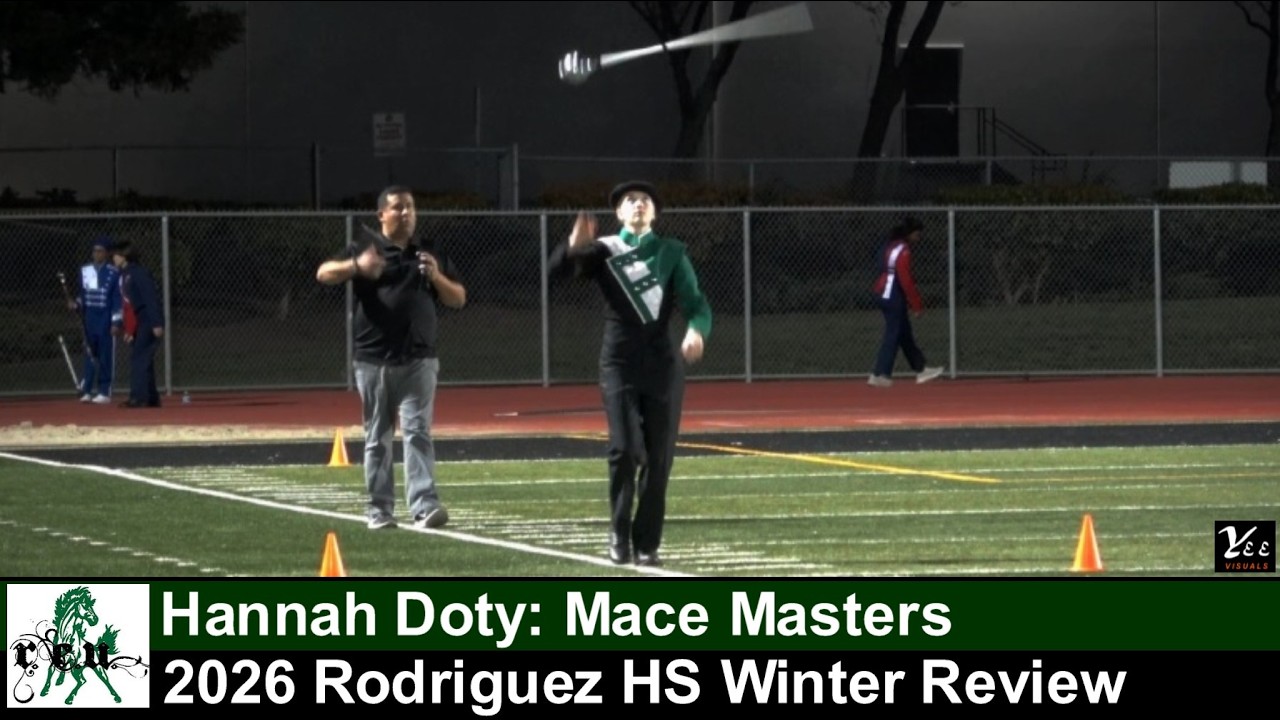 Hannah Doty, Rodriguez HS, L-Pattern Mace Masters at Rodriguez HS Winter Review 2026