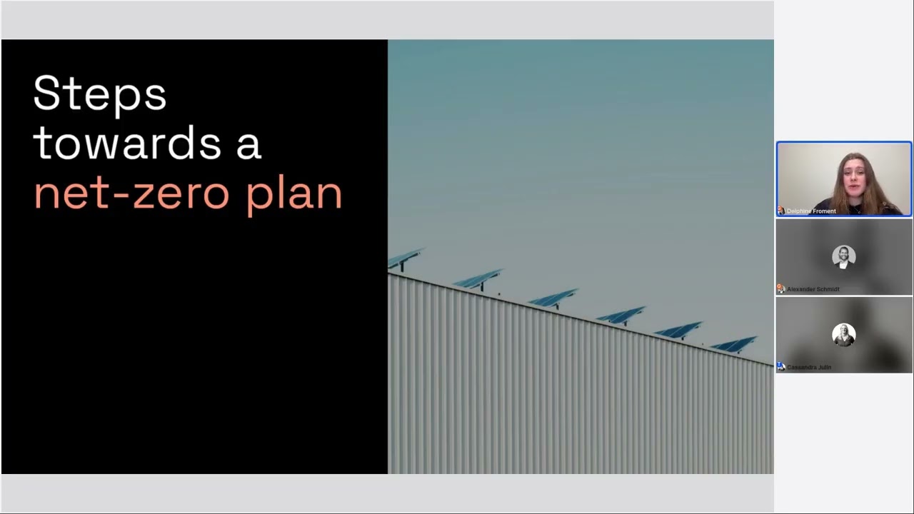 Turn carbon reporting into a net-zero plan