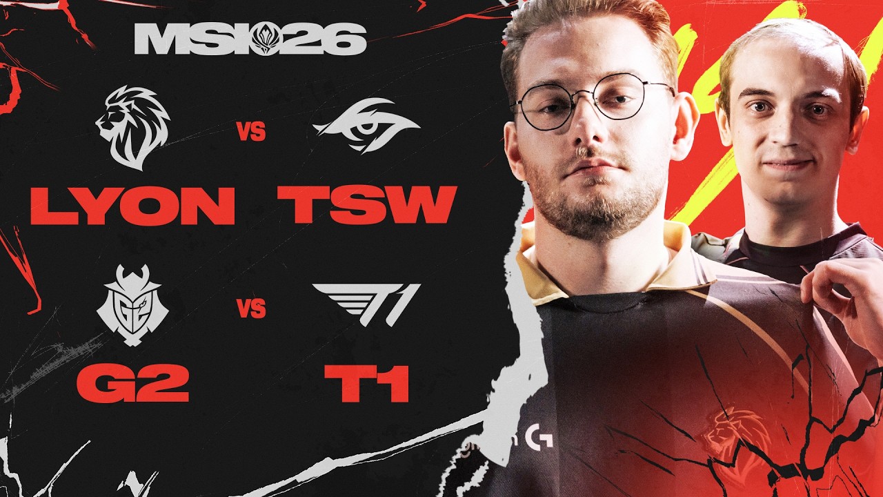 🔴TEAM SECRET WHALES vs LYON🔴T1 vs G2 ESPORTS🔴MID-SEASON INVITATIONAL KNOCKOUT STAGE 2026🔴
