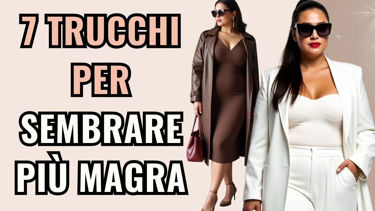 Come Sembrare Pi&ugrave; Magra : 7 Trucchi di Moda per Donne Taglie Forti
