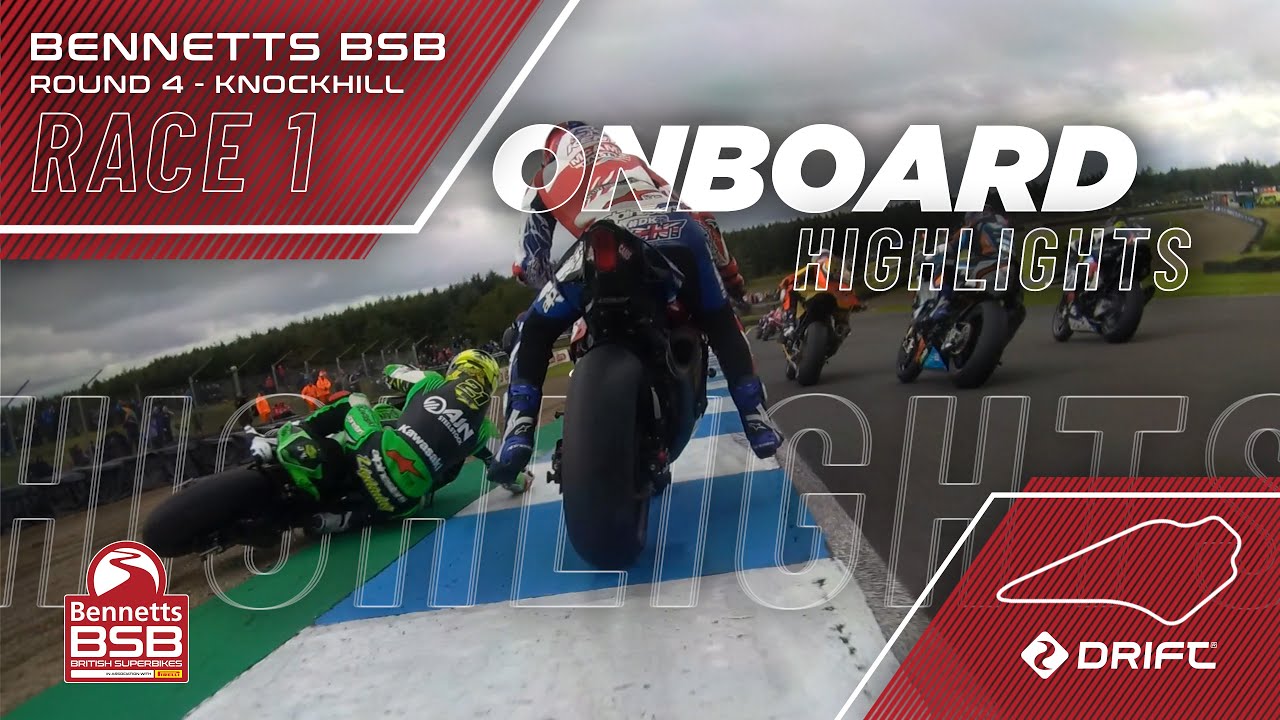 2025 Bennetts British Superbike Championship: RD4 - Knockhill - Race 1 onboard highlights