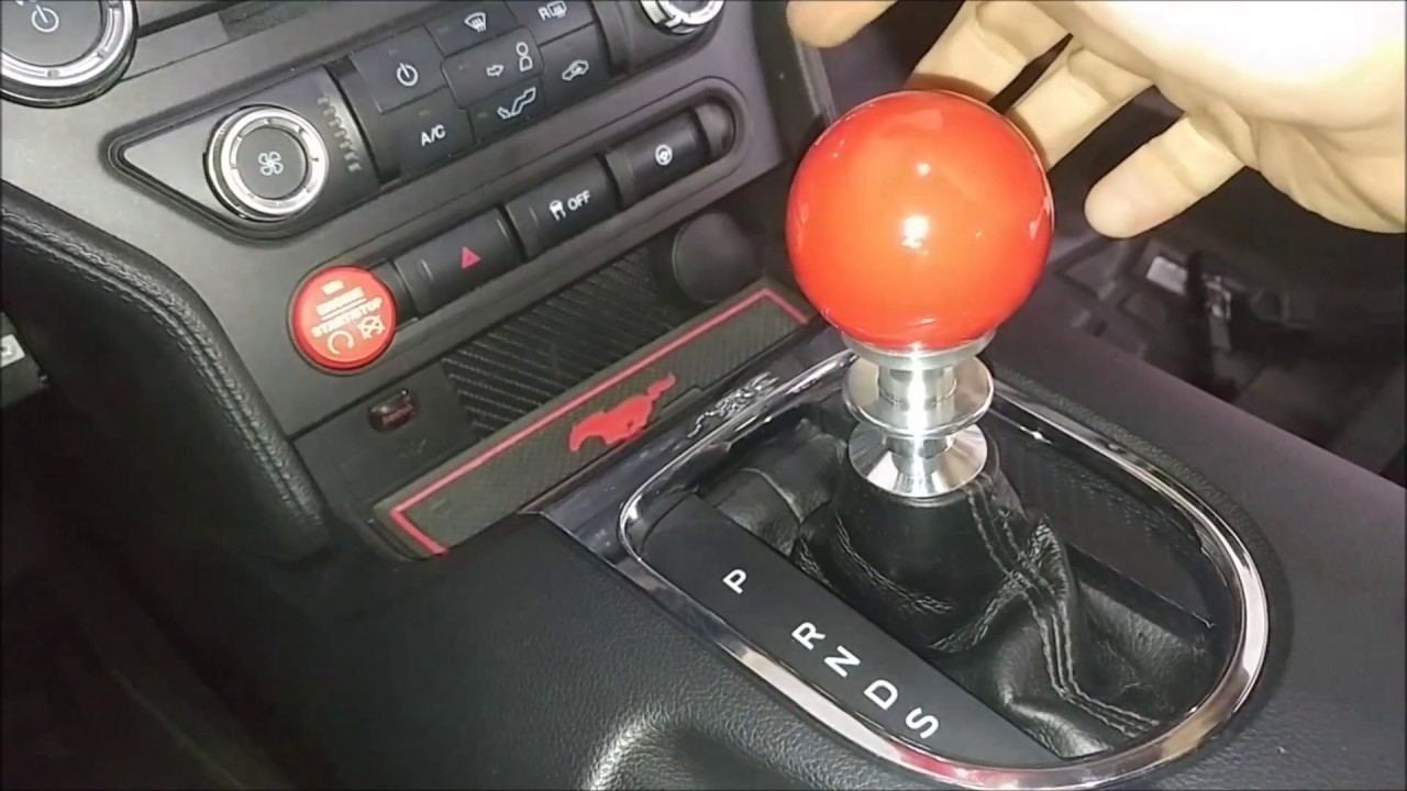 Mustang S550 White Madness Garage Shifter