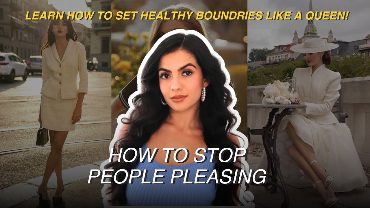 Stop People Pleasing and learn how to set healthy boundaries (This works fast!)