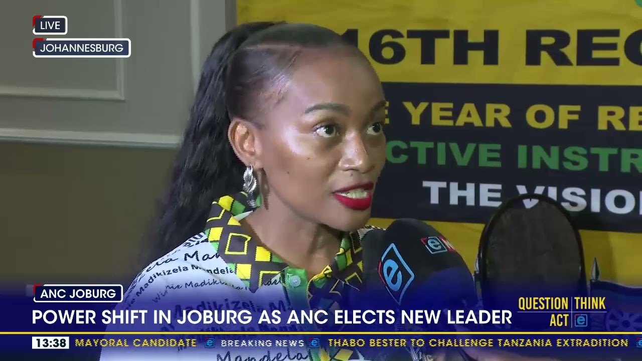 Loyiso Masuku elected ANC Johannesburg chairperson