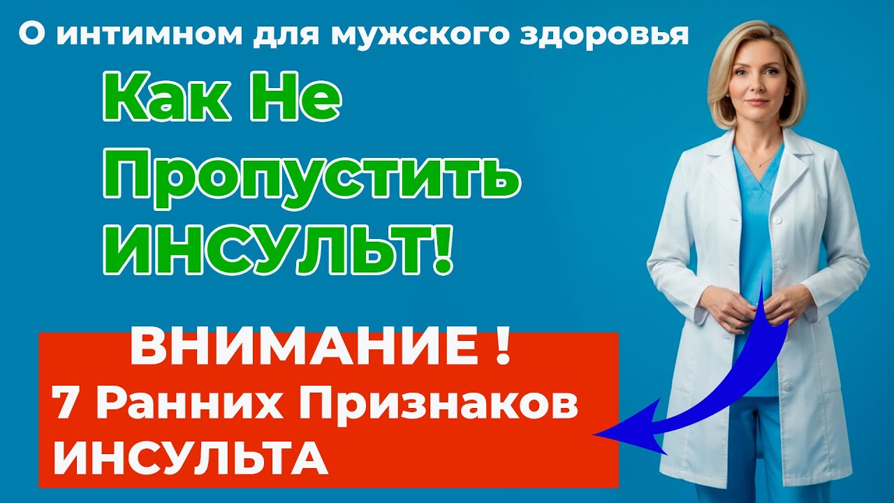 ИНСУЛЬТ у Пожилых: 7 Важных Признаков, которые нельзя Игнорировать