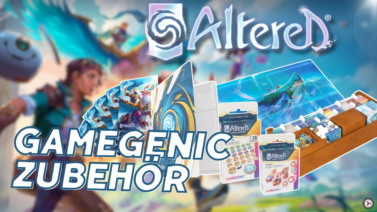 Altered TCG: Realeaseevent incoming! Ein Blick auf das tolle Zubehör von Gamegenic!