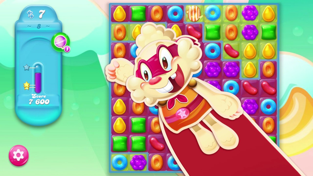 Candy Crush Jelly Saga- Play (RED). Give life.