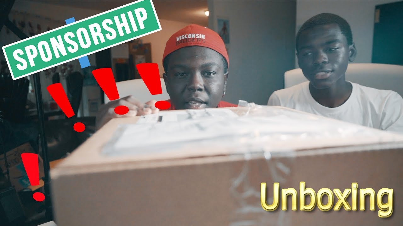 WE GOT A SPONSORSHIP!?! || Unboxing