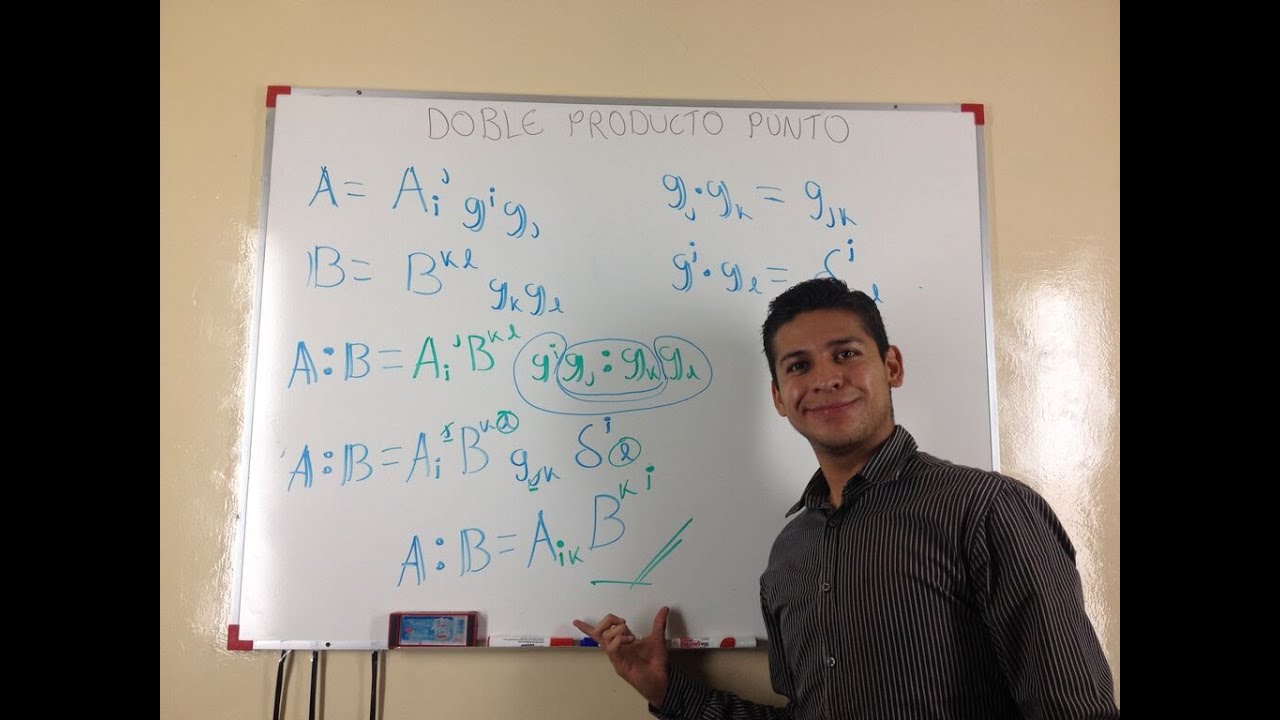 Doble Contracci&oacute;n Entre Tensores - Doble Producto Punto