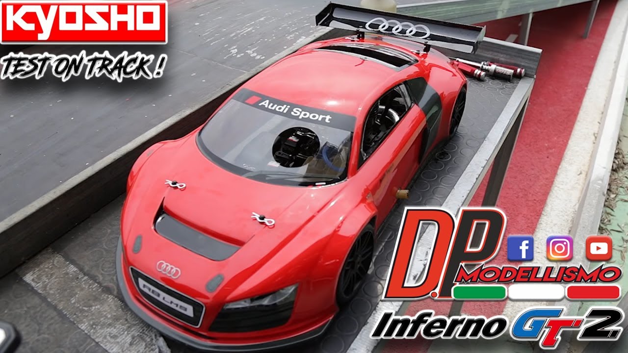 D.P Modellismo - Kyosho INFERNO GT2 Audi R8 LMS - 1:8 On-road