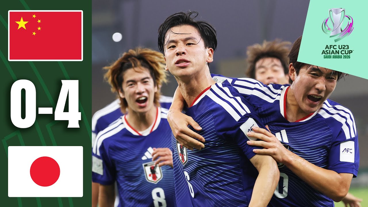 U23 CHAMPIONS: JAPAN defend their crown! | China PR - Japan | Highlights | AFC U23 Asian Cup™