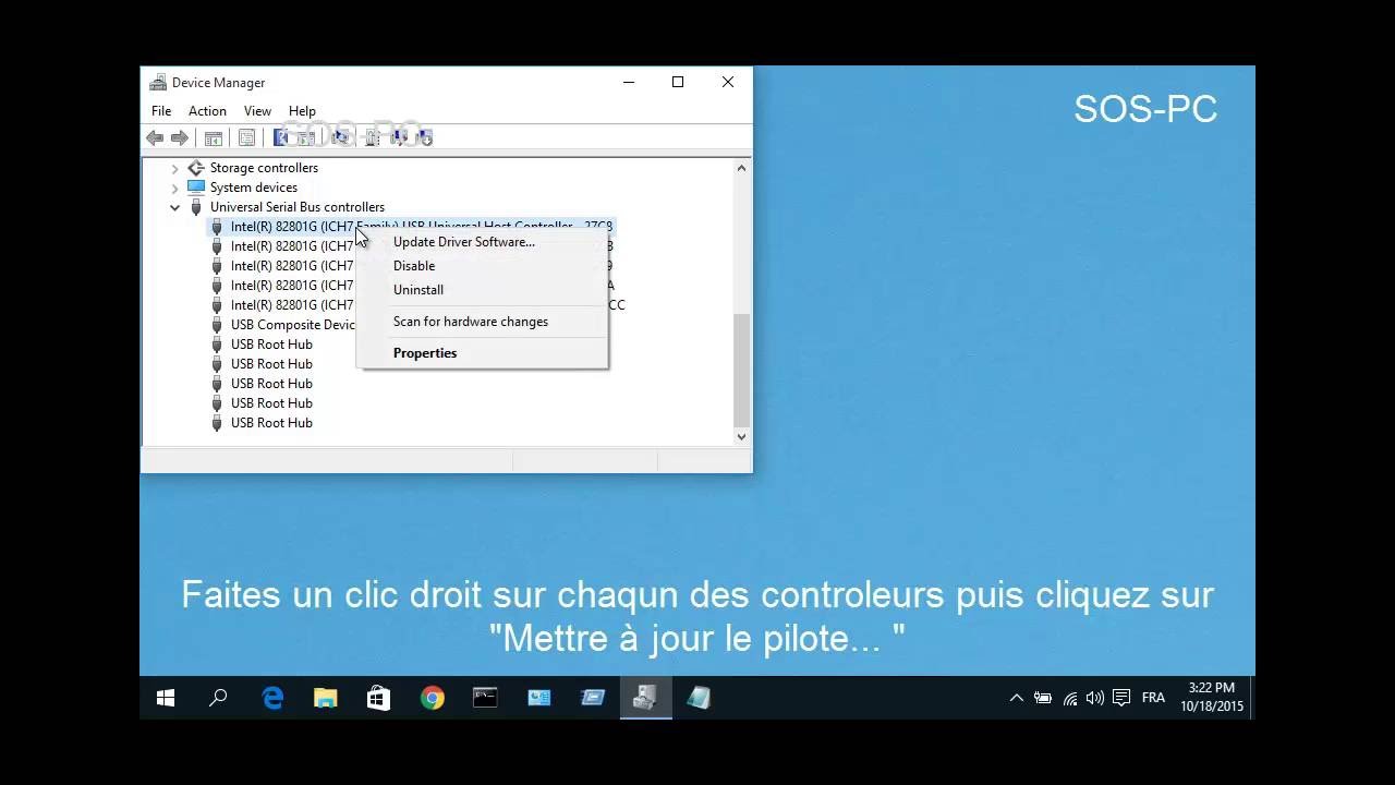 Résoudre Les Problèmes de Ports USB et Périphériques USB (Souris, Clavier...)