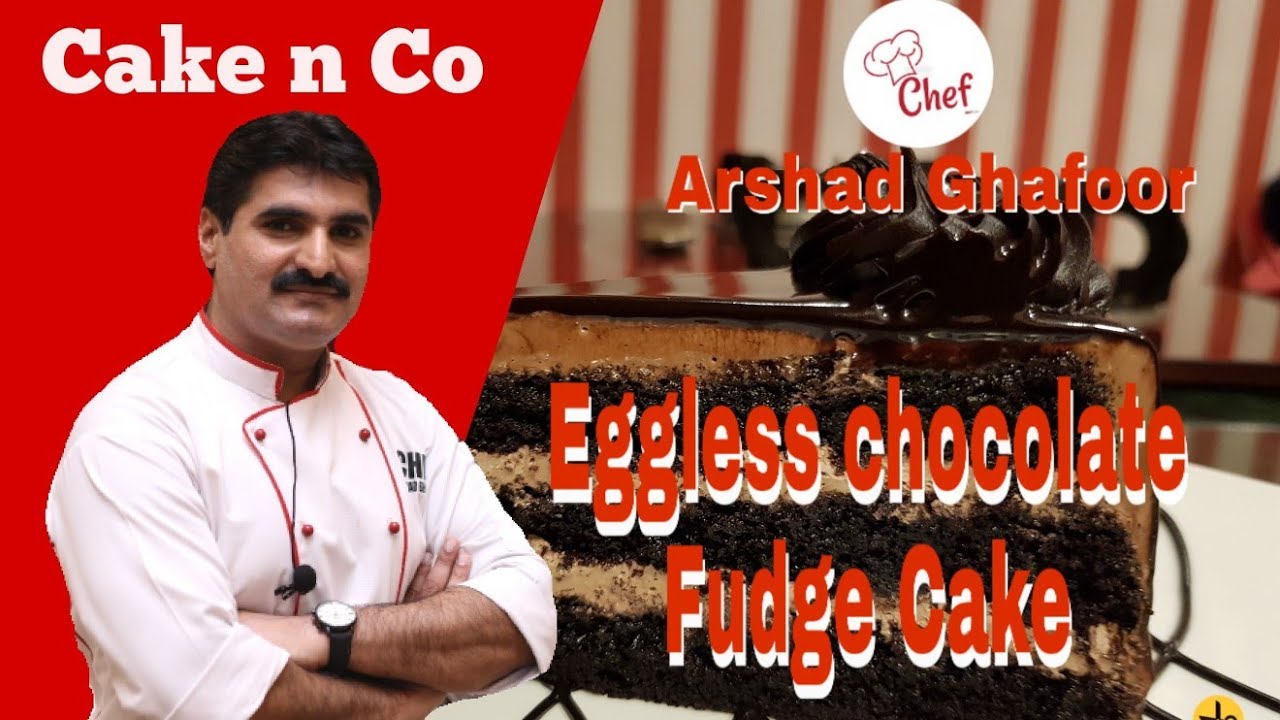 Eggless chocolate Fudge cake / recipe by Cake n Co