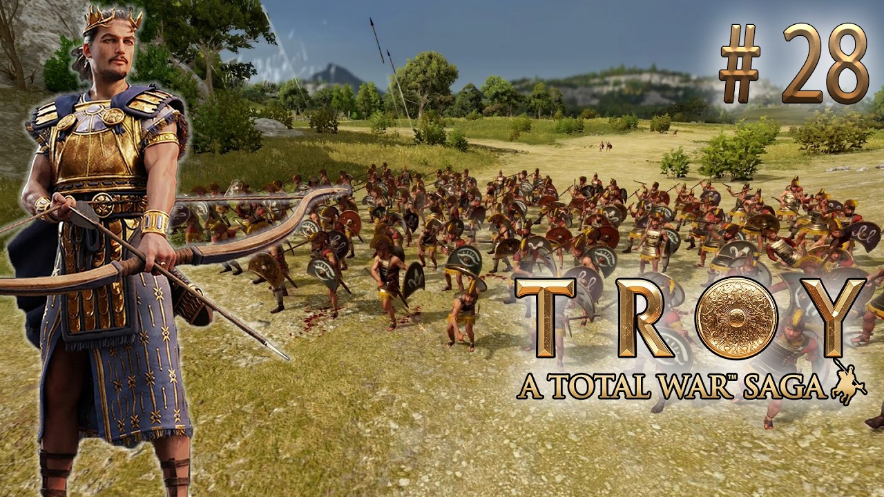 Нашествие Ахейцев. TW Saga: Troy. Парис (Легенда) # 28