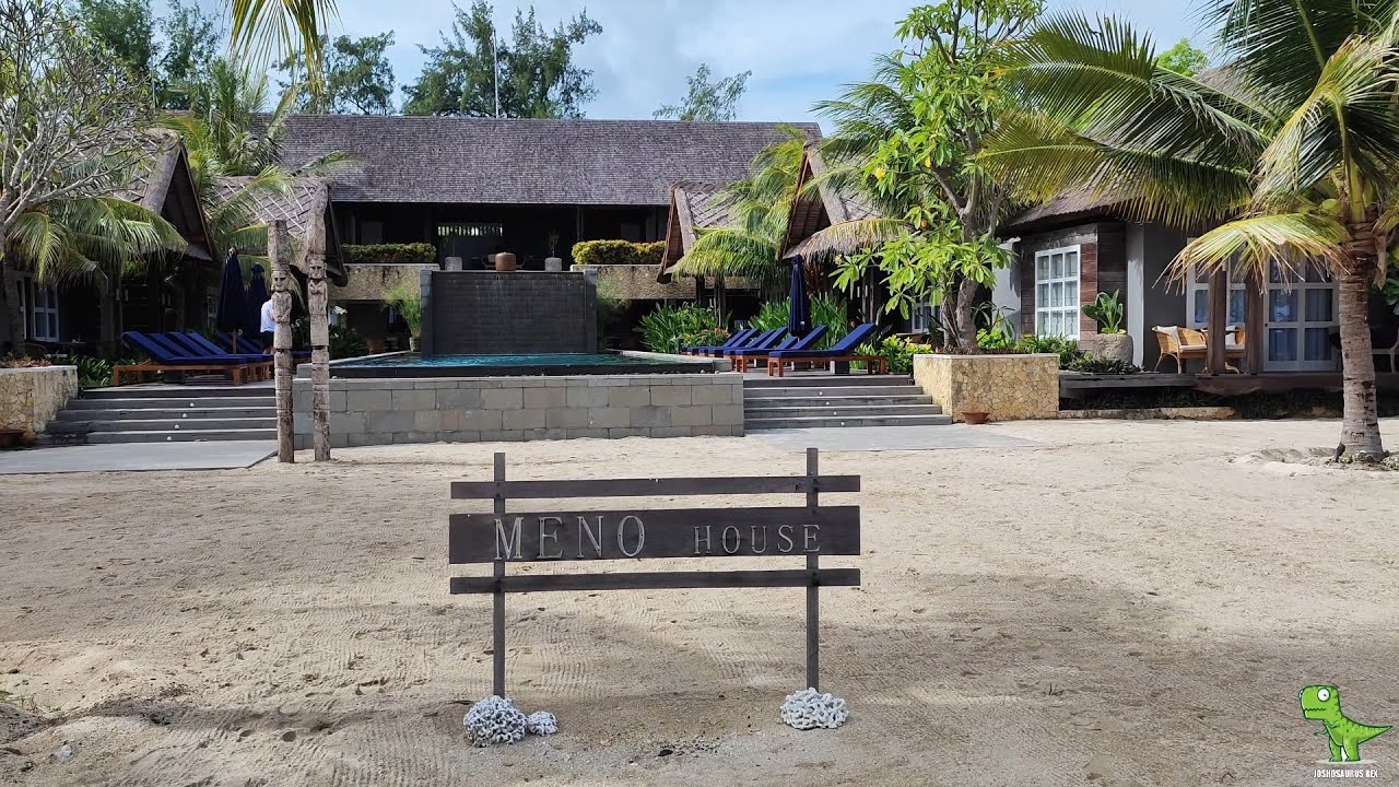 Meno House | Amazing Villa With Coral Beach (Lombok, Indonesia)