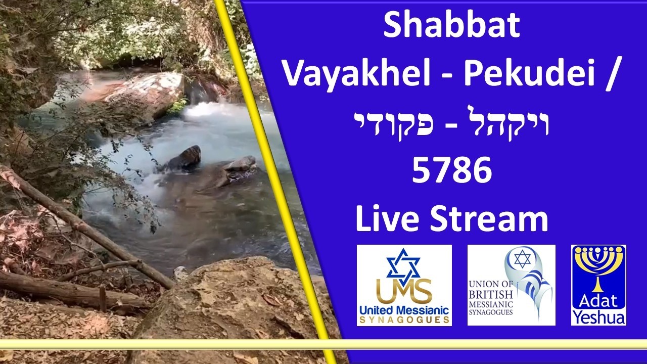Shabbat Vayakhel - Pekudei