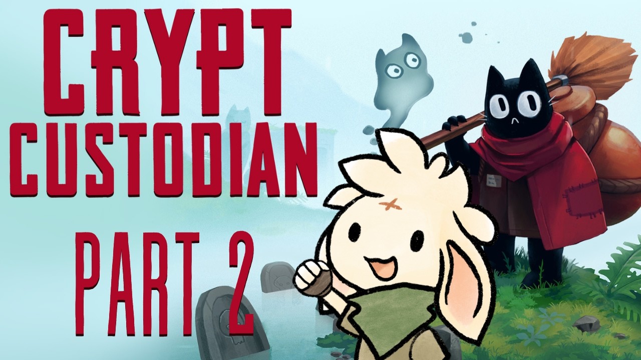 Metroidva-nya! 🌱 Crypt Custodian Blind Playthrough (part 2)