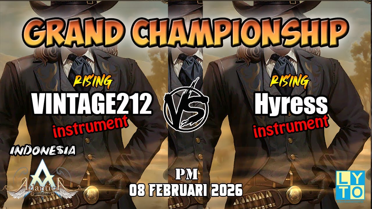 VINTAGE212 vs Hyress PM Grand Championship 08 Februari 2026 | Atlantica Rebirth Indonesia